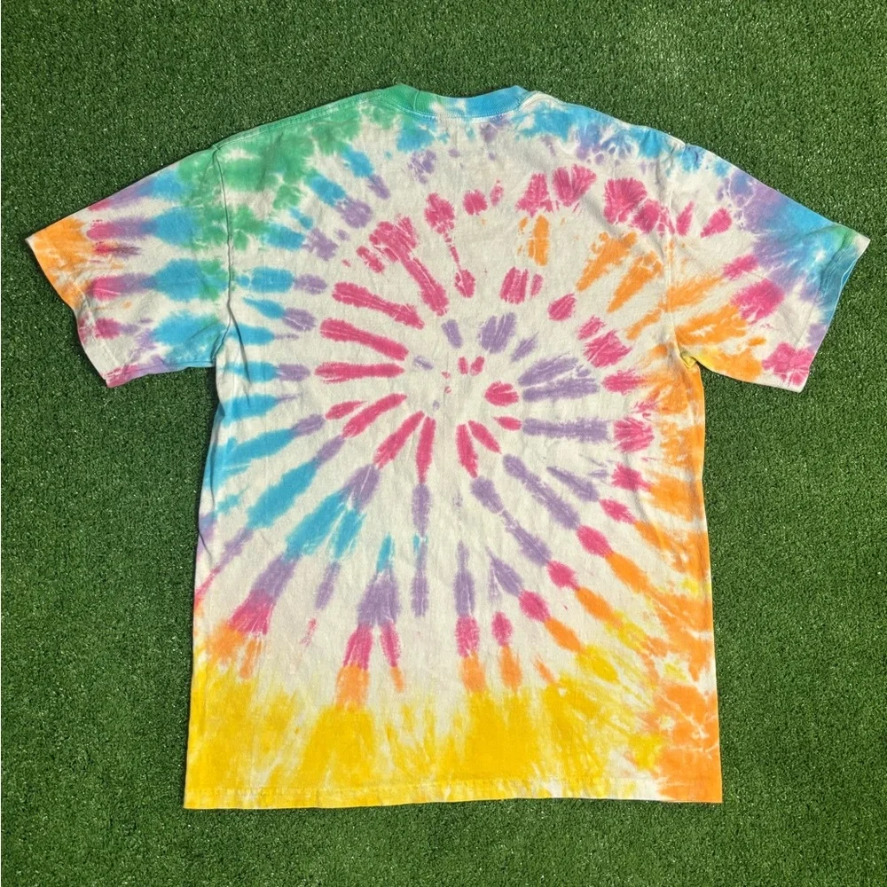 Liquid Blue Grateful Dead Tie Dye T-Shirt - Picture 3 of 6